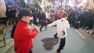 [MAXXAM]iKON ☆RHYTHM TA☆ COVER 홍대버스킹 20171208금 [HONGDAE KPOP STREET DANCE]