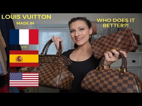 Where are Louis Vuitton bags made?