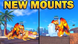 OP SEAL MOUNT AND DRAGON MOUNT in Dig It