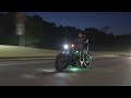 installation ledglow advanced million color led mini motorcycle lights