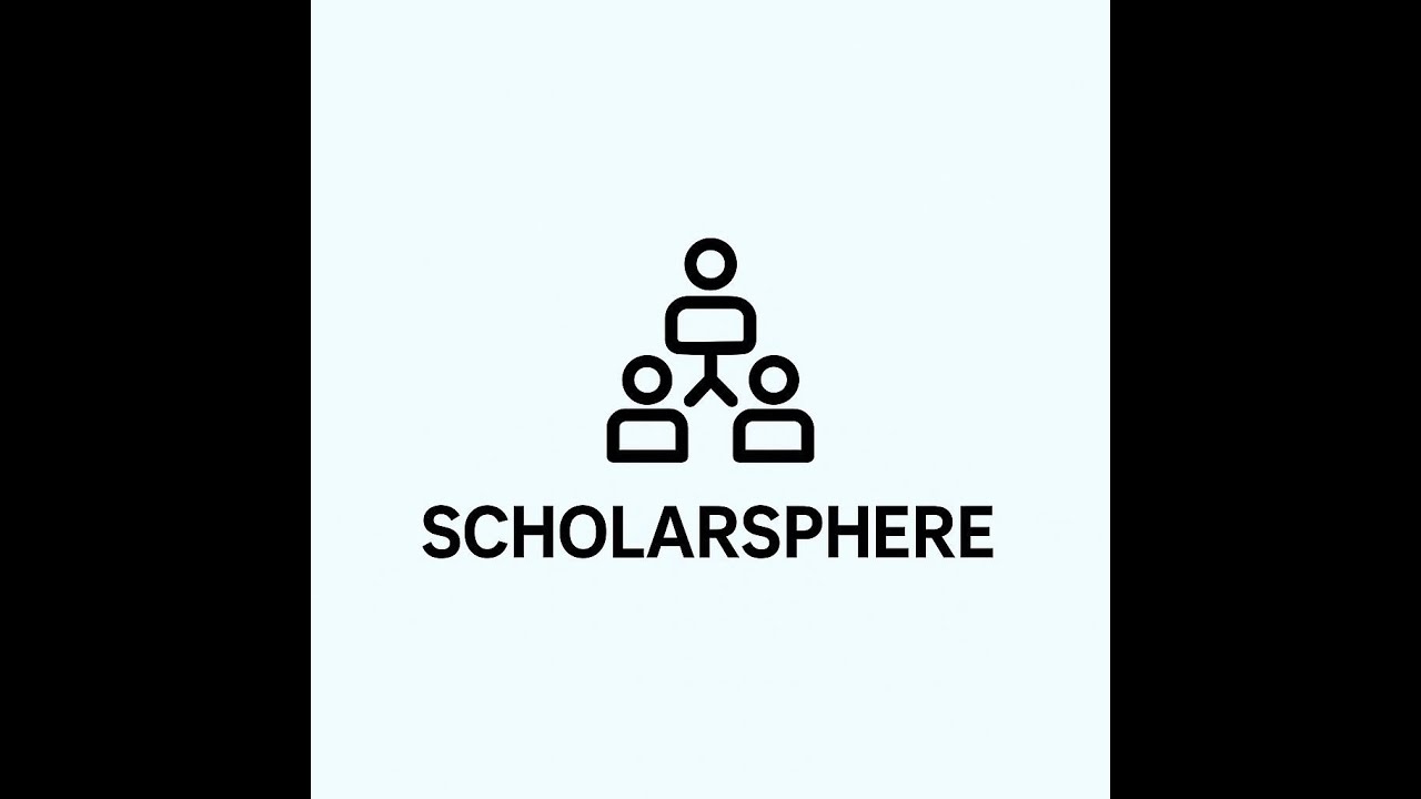 Scholarsphere App Demo Youtube