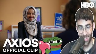 HasanAbi watches Ilhan Omar on Progressive Democrats