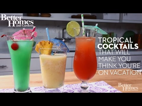 Tropical Cocktails That Will Make You Think You’re on Vacation Tropical Cocktails That Will Make You Think You’re on Vacation
