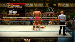 《PS3 WWE 2K14》Hulk Hogan VS Randy Savage[摔角狂熱5]