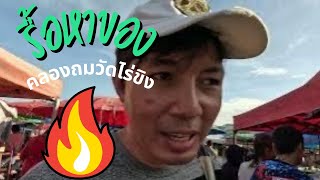 เดินตลาดคลองถมเช้า วันอาทิตย์ วัดไร่ขิง นครปฐม