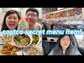 trying costco secret menu item + we were in a car accident... 😥