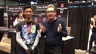 Me and Tom Kenny (Spongebob, Ice King) at C2E2 2k18!!