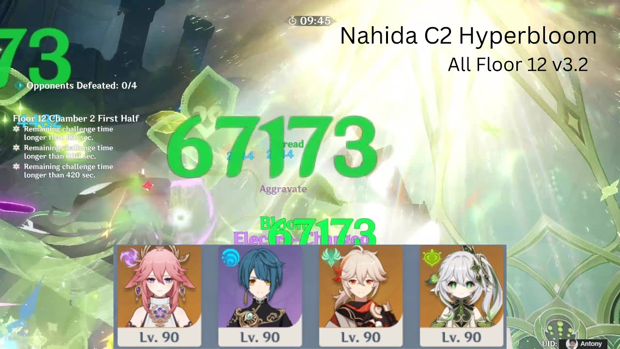 Nahida C2 Hyperbloom All Chamber Spiral Abyss Floor 12 Genshin Impact Youtube Nahida C2 Hyperbloom All Chamber Spiral Abyss Floor 12 Genshin Impact Youtube