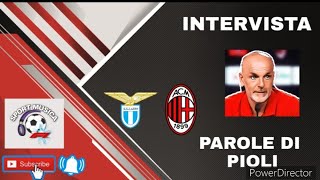 Intervista di Pioli post Lazio - Milan 4-0