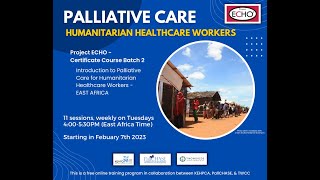 Batch 2 - Week 3 Communication Techniques in Palliative Care