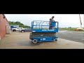 2000 genie gs 2646 scissor lift for sale no reserve internet auction july 28 2016