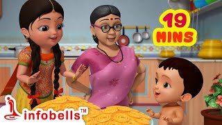 Nani Maa Rasoi Mein Jalebi Banaaye | Hindi Rhymes for Children | Infobells