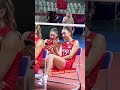 İlkin Aydın ve Elif Şahin Ne İzliyorlar Acaba? #voleybol #volleyball #shortsvideo #ilkinaydın