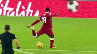 Sadio Mane goal Liverpool vs Manchester City 4-3 Epl 14-1-2018