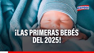 🔴🔵¡Las primeras bebés del 2025! Tres niñas dieron inicio al nuevo año