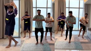 Watch Rohit Sharma Funny Dance With Shreyas Iyer And Shardul Thakur | Rohit Sharma Dance | D-Cricket