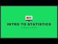 Introduction to Statistics