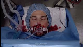 Andrew Deluca is stabbed | Grey's Anatomy Season 17 Episode 7