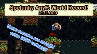 Beating the Speedrun Record in an Ancient Roguelike! (Spelunky Classic Any% WR)