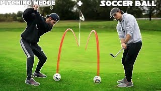 One Club Vs. Mini ball | 3 Hole Challenge