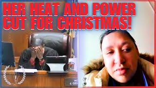 Landlord Cuts Blind Woman's Heat and Power Right Before Christmas | Judge Simpson