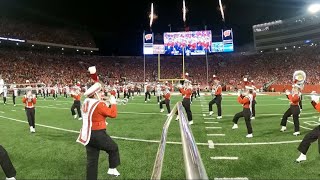 UW Marching Band: “Light up the Sky” Halftime Show 11/16/2024 Trombone POV