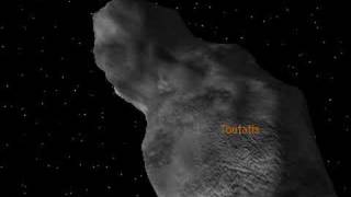 Toutatis asteroid close to Earth