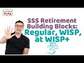 Vince Rapisura 2523: SSS Retirement Building Blocks: Regular, WISP, at WISP+