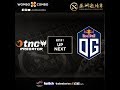 TNC Predator vs OG (BO1) l Dota2 Asia Championship 2018