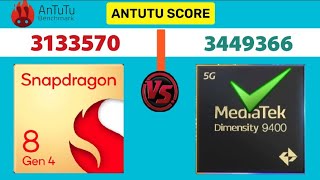 Snapdragon 8 Gen 4 vs Dimensity 9400 || Processor Comparison || World's Fast Pro