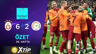 MERKUR BETS | Galatasaray (6-2) Çaykur Rizespor - Highlights/Özet | Trendyol Süp