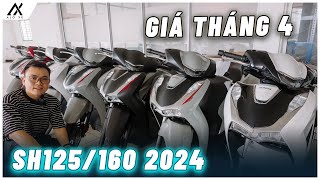 Nên mua SH125 hay SH160 2024? Giá xe Honda SH 125/160 2024 Tháng 4 | Alo Xe