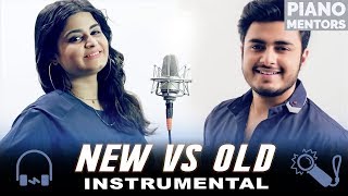 New vs Old 1 Mashup | Instrumental | Karaoke | Raj Barman feat. Deepshikha Raina