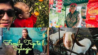 Family Road Trip to SYANGJA 🍊 | Exploring My Wife’s Hometown \u0026 Orange Farm Adventure!