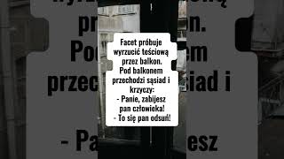 🎤 Teściowa na balkonie – czarny humor 😂 #żarty #dowcip  #humor