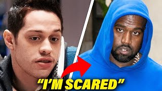 “I’m Scared  ” Pete Davidson BEGS Kim To Protect Him After Kanye West Sends Him New BRUTAL Threats
