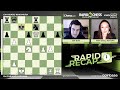 caruana defeats hikaru in incredible rapid rematch