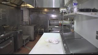 This is where this restaurant makes their sandwiches. It was filled with roaches.