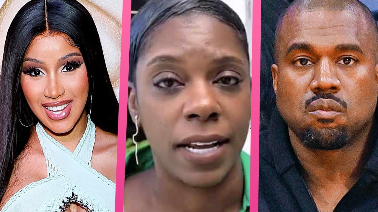 Cardi B Keeps FOOTS On Tasha K Neck, Kanye West BEEFING With Parents At ...