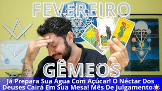 ♊GÊMEOS-JÁ PREPARA SUA AGUÁ COM AÇÚCAR O NÉCTAR DOS DEUSES CAIRÁ SOBRE SUA MESA! MÊS DE JULGAMENTO!⭐