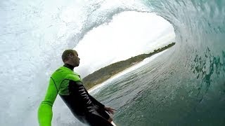 Jamie O'Brien GoPro Angle at Backdoor