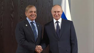 Russia's Putin meets Pakistan PM Sharif | AFP
