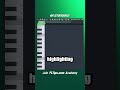 Scale Highlighting Tool | FL Studio Tutorial #shorts