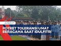Potret Toleransi di Bali, Pecalang Jaga Umat Muslim Salat Idulfitri