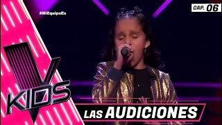 Audiciones a Ciegas: Yatziry Vega 'Tu Cárcel' | Programa 06 | La Voz Kids México