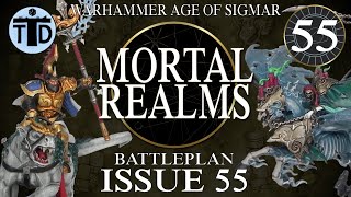 Lord-Arcanum on Celestial Dracoline! Warhammer AoS: Mortal Realms Issue 55 Battle Report