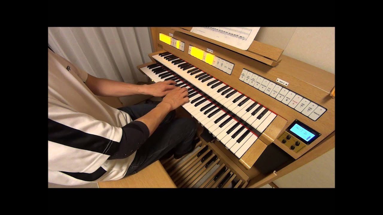 J S Bach Prelude And Fugue B Flat Major BWV 560-1Prelude(バッハ 8つの小プレリュード ...