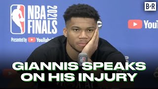 Giannis Says He Thought He Was Done For The Season After Knee Injury