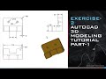autocad layout viewport part 1 |AUTOCAD 3D mechanical projection view |autocad tutorial for beginner