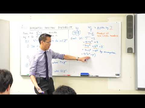 Mathematical Induction - Proving Divisibility by 4 (2 of 2: How to use the assumption) Mathematical Induction - Proving Divisibility by 4 (2 of 2: How to use the assumption)